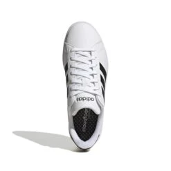 Baskets Grand Court Confortable Adidas Originals Cloudfoam -Gioseppo Chaussure Boutique adidas originals gw9195 3 footwear photography top portrait view white 000