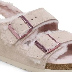 Sandales Cuir Suède Femme Birkenstock Milano Shearling -Gioseppo Chaussure Boutique birkenstock 1025466 5