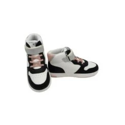 Baskets Montantes Lacets/velcro Enfant Calvin Klein Black/white/pink -Gioseppo Chaussure Boutique calvin klein v1a9 80241 1355y058 noir blanc rose 1