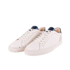 Baskets Faguo Ebony Leather Suede -Gioseppo Chaussure Boutique faguo s23cg3204 ecr10 blanc bleu 2