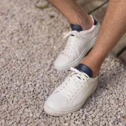 Baskets Faguo Ebony Leather Suede -Gioseppo Chaussure Boutique faguo s23cg3204 ecr10 blanc bleu 7