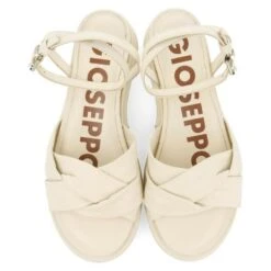 Sandales à Semelle Semi-compensée Femme Gioseppo Indiara -Gioseppo Chaussure Boutique gioseppo 65946 p off white 3