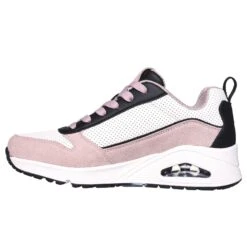 Basket Femme Skechers Uno-2 Much Fun -Gioseppo Chaussure Boutique skechers 177105 pkbk white 2