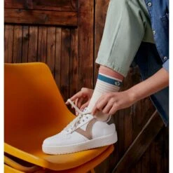 Baskets Effet Cuir Contraste Femme Victoria Madrid [Taille 41] -Gioseppo Chaussure Boutique victoria 1258201 petroleo 4